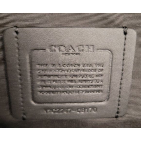 *SOLD* Coach Graham Slim Brief Laptop Bag Suitcase Leather LIKE NEW - Picture 10 of 12